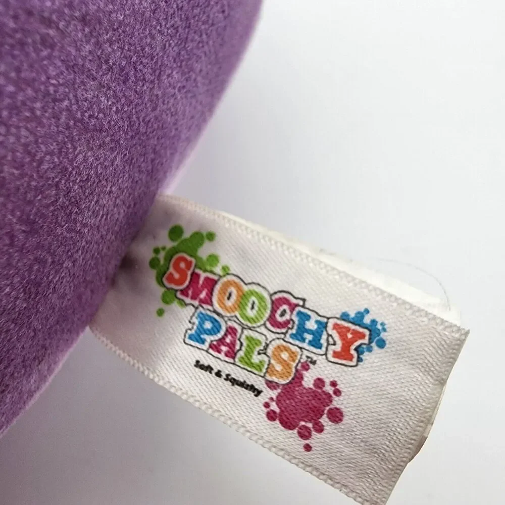 Smoochy Pals Rainbow Cupcake Plush 12” Sunday Ice Cream Cherry on Top Squishy